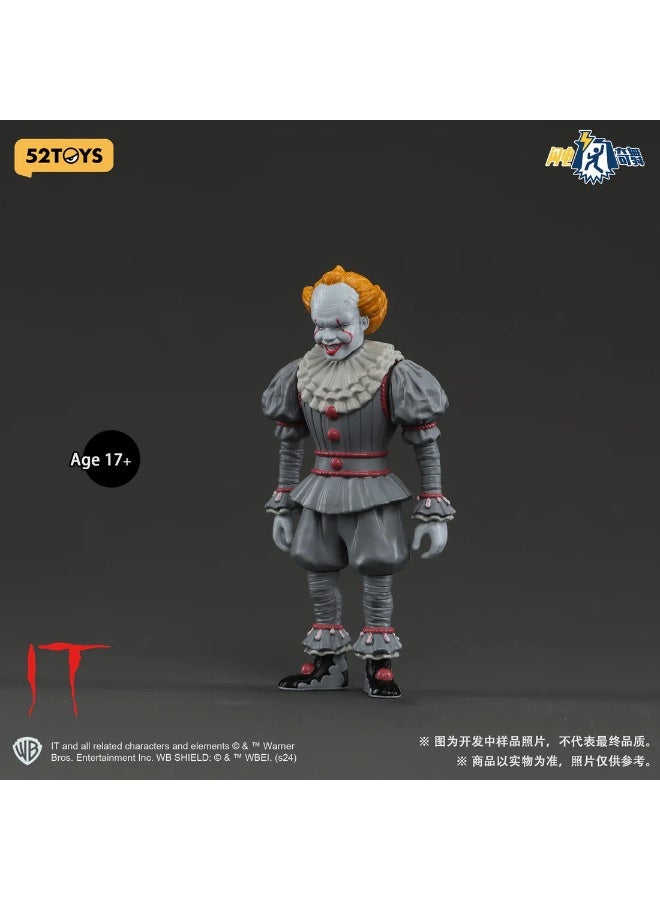 52TOYS دمية بيني وايز من فيلم IT - دمية مهرج من فيلم رعب، قابلة للتحريك بالكامل، 9.5 سم - Image 1